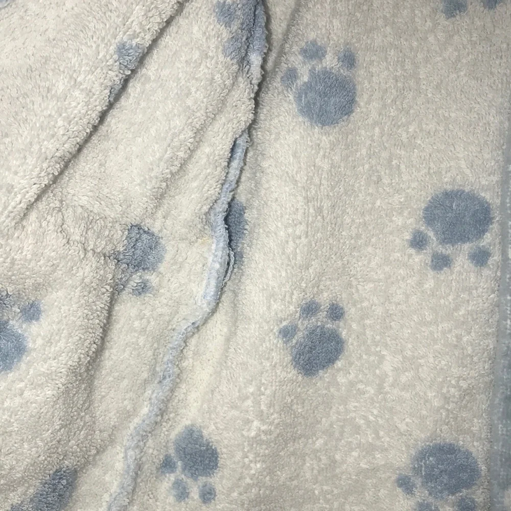 NWT Boy’s Carter's Paw Print Terry Robe